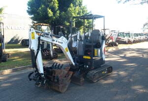Bobcat E17 Excavator with Trailer