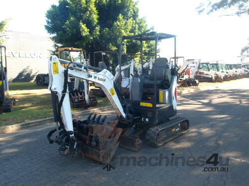 Bobcat E17 Excavator with Trailer