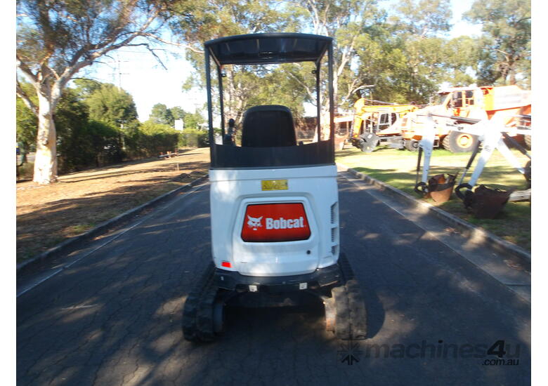 Bobcat E17 Excavator with Trailer