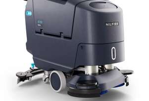 Nilfisk SC550 Mid-sized Walk Behind Scrubber Dryer 51cm cylindrical