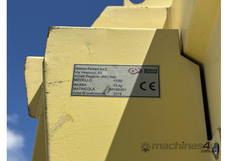 2018 Gianni Ferrari T4 TK EL Mower/Sprayer & 5 X Assorted Mower Tyres (Council Asset)