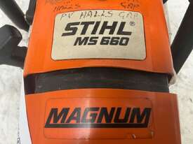 STIHL MS 661 MAGNUM Chainsaw. - picture1' - Click to enlarge