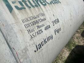 4x UNUSED Humes DN1350 Class 4 Jacking Pipe Assemblies - Dimensions per Each 1625mm (W) x 2500mm (L) - picture0' - Click to enlarge