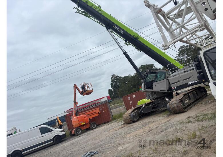 FOR SALE – 2024 Zoomlion ZCT600V5 (60T) Crawler crane 