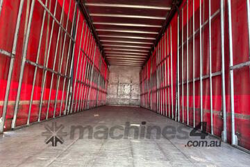 2011 Vawdrey VB S3 Tri Axle Flat Top Curtainsider B Trailer