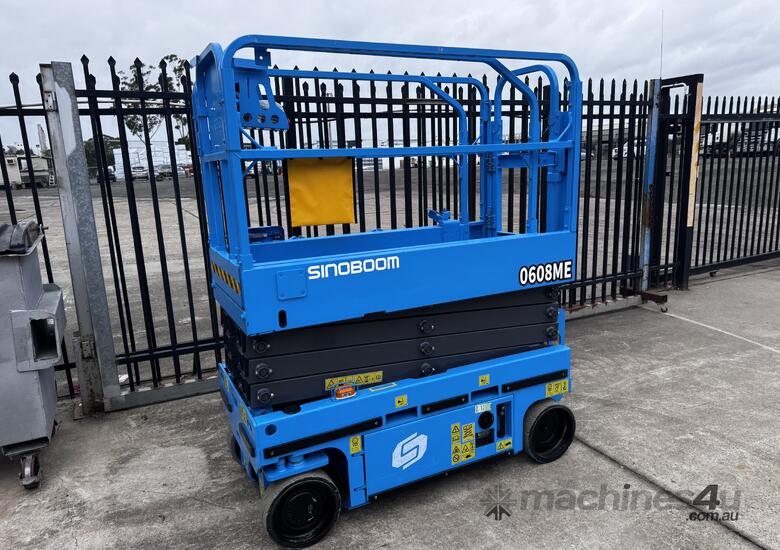 2022 Sinoboom 0608ME 19 FT Electric Scissor Lift image 3