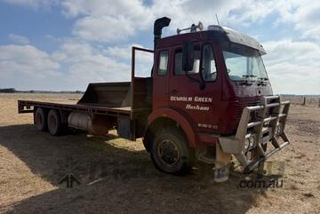 1985 Mercedes Benz 330HP 3 Axle Tray Truck
