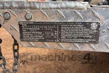 2015 Aluminium Trailers Enclosed Box Trailer Dual Axle