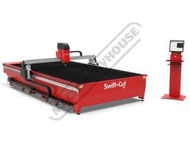 CNC Plasma Cutting Table Swiftcut PRO 4000WT 4000 x 2000mm Water Table System Hypertherm Powermax45  - picture0' - Click to enlarge