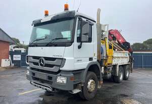 2010 Mercedes Benz Actros 2632 Crane Truck