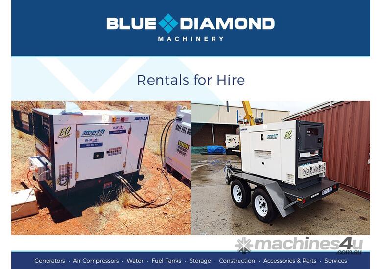 Click to view full size photos Generator Diesel 6KVA 240V Silenced Mine Spec - 2 Years Warranty