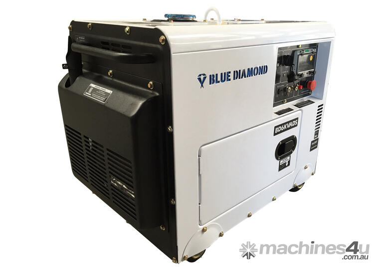 Click to view full size photos Generator Diesel 6KVA 240V Silenced Mine Spec - 2 Years Warranty