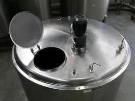3,600lt Jacketed Stainless Steel Tank - picture0' - Click to enlarge