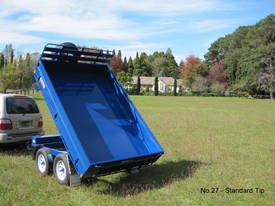 No.27 Tandem Axle Hydraulic Tip Utility Trailer  - picture0' - Click to enlarge