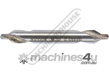 HSS Centre Drill - No. 2 M35 Grade HSS with 5% Cobalt Point Angle - 60