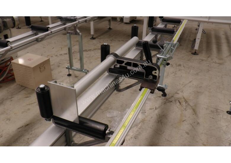 caption ### RUNOUT SALE ## FOM SPEEDY WORK Roller Conveyor with Manual Length
