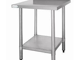 Stainless Steel Prep Table with Splashback T379 -  - picture0' - Click to enlarge
