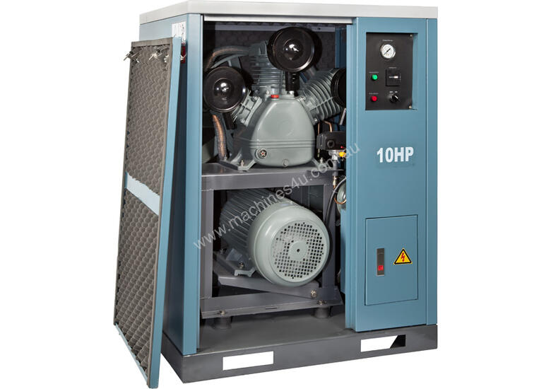 caption BOSS Whisper Quiet 48CFM/ 10Hp Air Compressor
