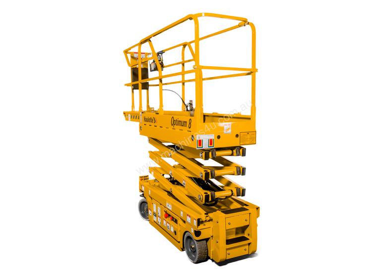 Hire haulotte OPTIMUM 8 Electrical Scissor Lift in VILLAWOOD, NSW