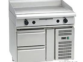 Waldorf 800 Series GP8900G-RB - 900mm Gas Griddle `` Refrigerated Base - picture0' - Click to enlarge