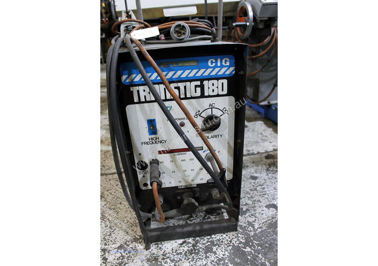caption CIG TRANSTIG 180, 415v TIG Welder