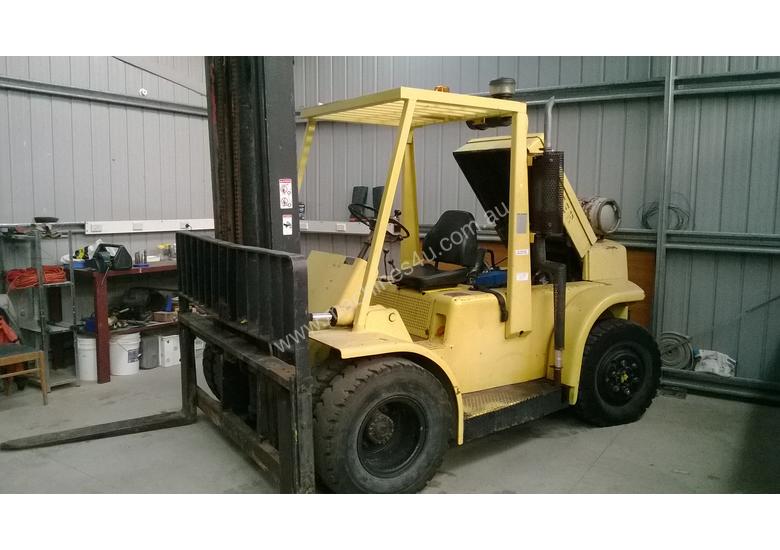 Used hyster Hyster 4 Ton 6 pnumatic tyres Counterbalance Forklift in