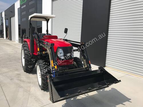 Brand New, 45HP Huaxia Tractor with bonus 4-in-1 front end loader!