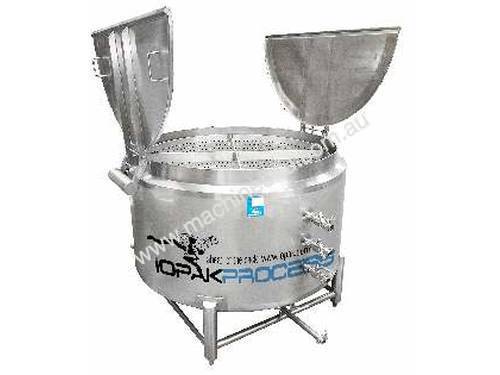 Basket Batch 1000L Cooker. Cook! Quench! Chill!