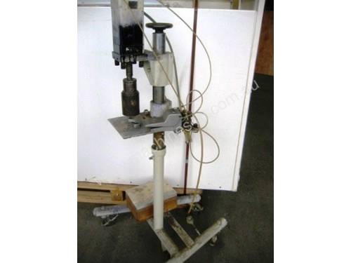 Crimper - Perfume Bottle Crimper Air Operated on Mobile Stand