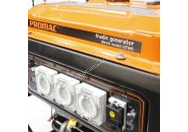 caption PROMAC Torini PETROL Portable Tradie Generator *12 kVA Max (Model- GT12E)