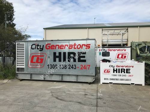 275kVA HIRE generator set