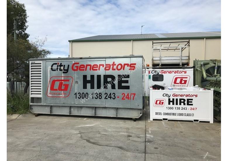 caption 275kVA HIRE generator set
