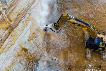 ANTRAQUIP Transverse Rock Grinders - Exclusive to Boss Attachments