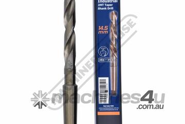 2MT Morse Taper Shank Drill Bit 14.5mm M35 Grade HSS including 5% Cobalt