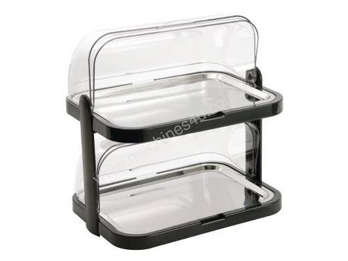 APS Double Stack Cooling Display Tray Roll Top 440x320x440mm (includes 4 coolers)