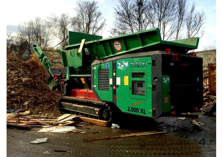 New 2017 HAAS TYRON Double Shaft Slow Speed Shredder HAAS TYRON 2000 XL