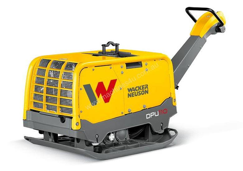 caption WACKER NEUSON DPU110LEC870 830KG REVERSIBLE DIESEL PLATE COMPACTOR
