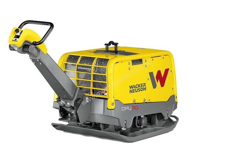 caption WACKER NEUSON DPU110LEC870 830KG REVERSIBLE DIESEL PLATE COMPACTOR