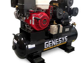 Piston Air Compressor-HONDA ENGINE Petrol 15HP 44 CFM 120L 125 PSI - picture0' - Click to enlarge