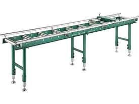 Calibrated Deluxe Length Stop Roller Conveyor Kit, 360mm x 3000mm Linear Measuring System - picture0' - Click to enlarge