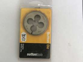 Sutton Tools Button Die 1/4
