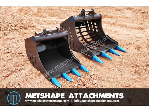 High Quality Excavator Attachments by Metshape Attachments.