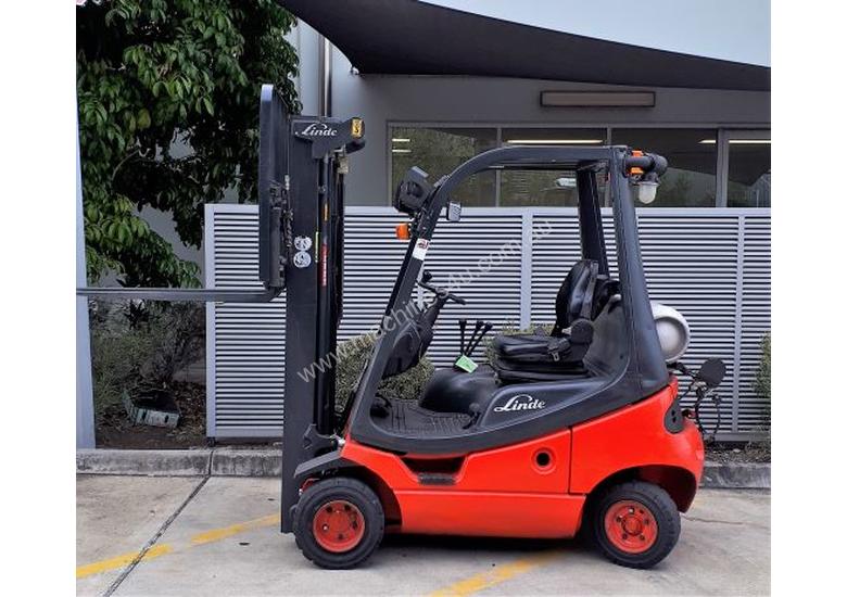 caption Used Forklift: N20HP Genuine Preowned Linde 1.8t