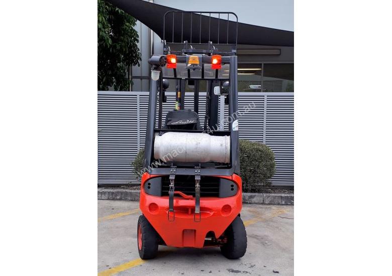 caption Used Forklift: N20HP Genuine Preowned Linde 1.8t