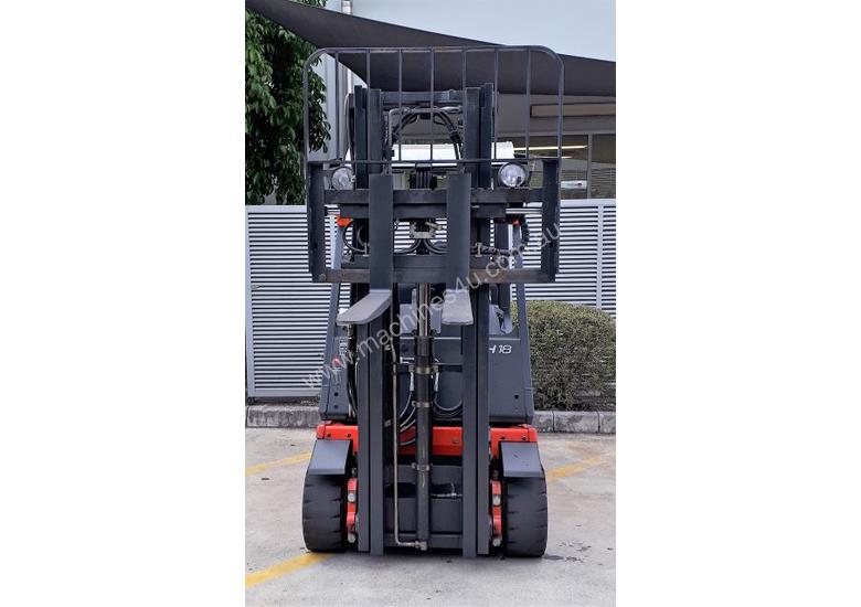 caption Used Forklift: N20HP Genuine Preowned Linde 1.8t