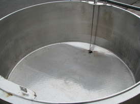 Stainless Steel Tank Vat Milk Food Grade - 1800L - picture1' - Click to enlarge