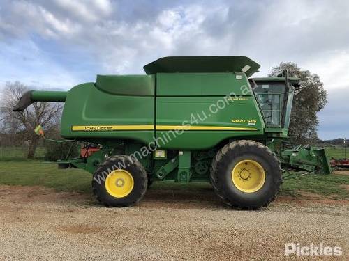 2009 John Deere 9870STS With Front