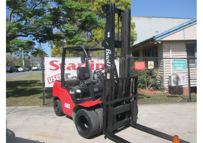 Used 2012 baoli Baoli 3 5 ton Diesel Used Forklift Counterbalance