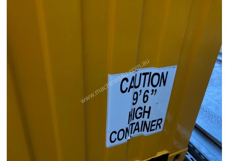 caption 20ft Shipping Container Office- insulated