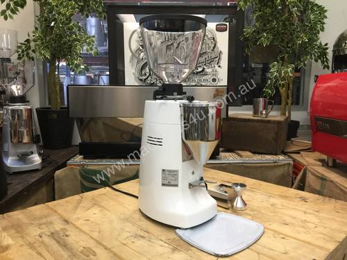 MAZZER KONY ELECTRONIC CUSTOM WHITE BRAND NEW ESPRESSO COFFEE GRINDER